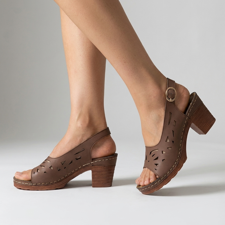 Sandales à Talon Wedge Chic pour femme, vue 3