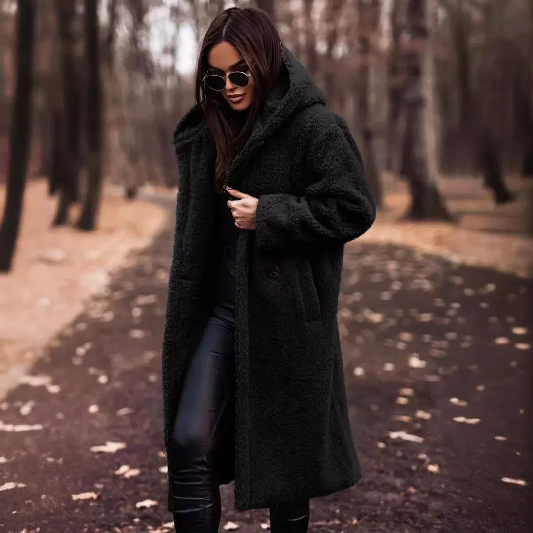 Faith Manteau d’Automne pour Femme Veste Chaude et Élégante avec Fermeture Sécurisée & Design Chic Moderne, vue 2