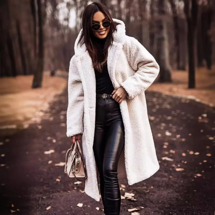 Faith Manteau d’Automne pour Femme Veste Chaude et Élégante avec Fermeture Sécurisée & Design Chic Moderne, vue 3