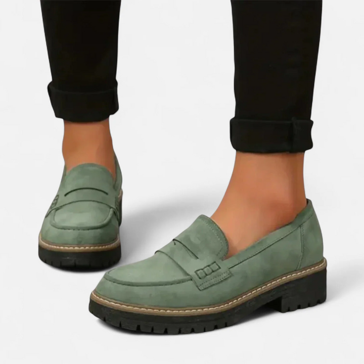 Mocassins Slip-on en Daim Urbain pour femme, vue 7