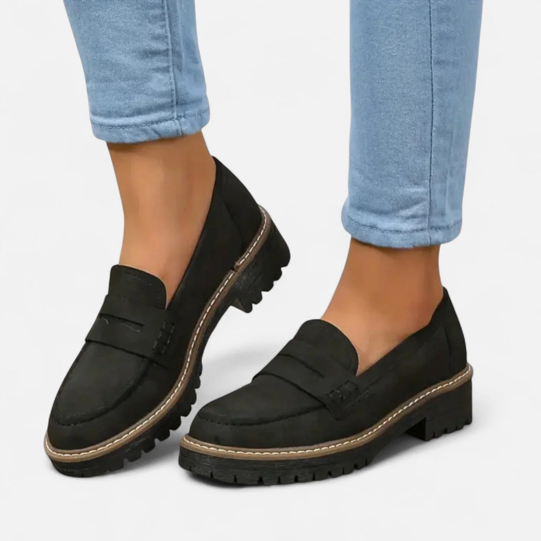 Mocassins Slip-on en Daim Urbain pour femme, vue 2