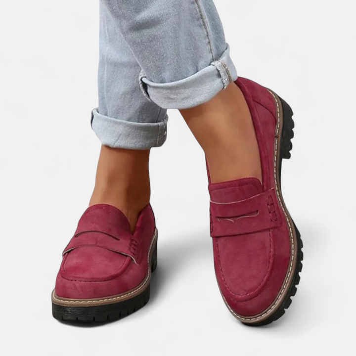 Mocassins Slip-on en Daim Urbain pour femme, vue 8