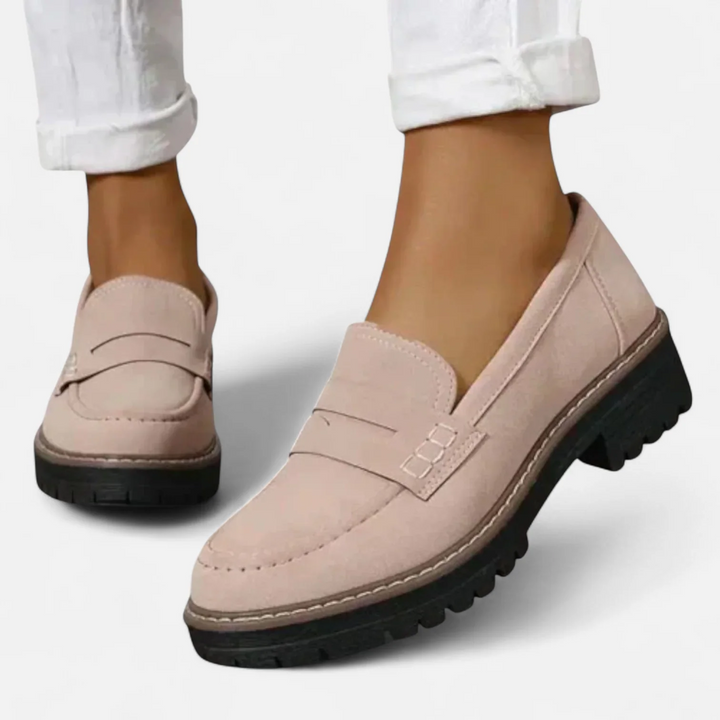 Mocassins Slip-on en Daim Urbain pour femme, vue 3