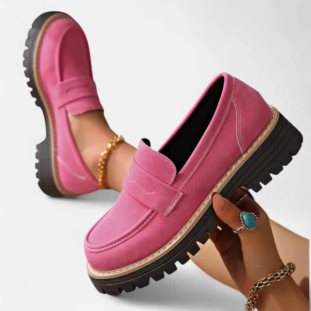 Mocassins Slip-on en Daim Urbain pour femme, vue 4