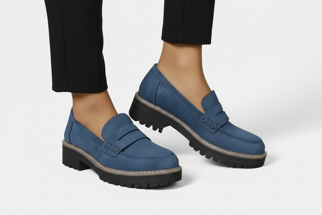 Mocassins Slip-on en Daim Urbain pour femme, vue 5