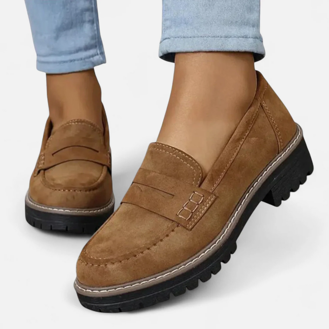 Mocassins Slip-on en Daim Urbain pour femme, vue 6