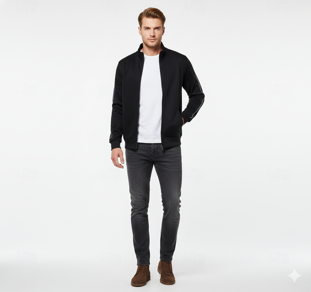 Julien Gilet Homme Polyvalent Coupe Ajustée & Style Fonctionnel Intemporel, vue 4