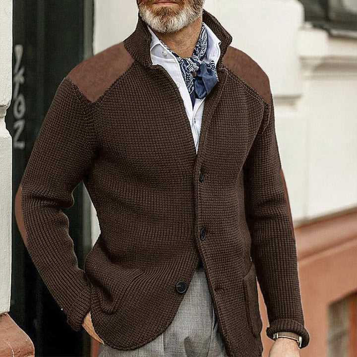 Edward Blazer Homme Vintage Col Montant Élégant, Manches Longues & Style Intemporel, vue 3