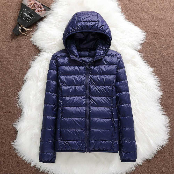 Nora Veste Femme Veste Imperméable Ultra-Légère avec Capuche Amovible & Plis Élégants, vue 4