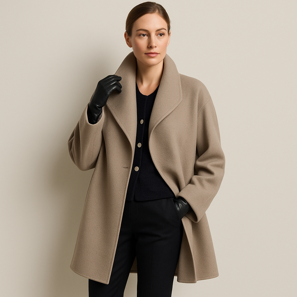 Melany Trenchcoat Femme Manteau Long Chaud au Style Classique et Coupe Élégante, vue 4