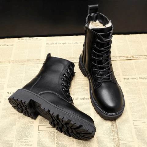Lola Bottes d’Hiver Femme Noires, Antidérapantes, Chaudes & au Design Britannique Élégant, vue 5