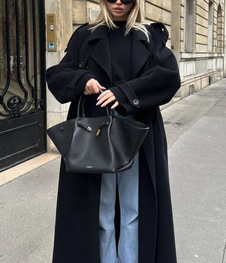 Ambre Manteau Oversize Long Femme – Chic & Confort