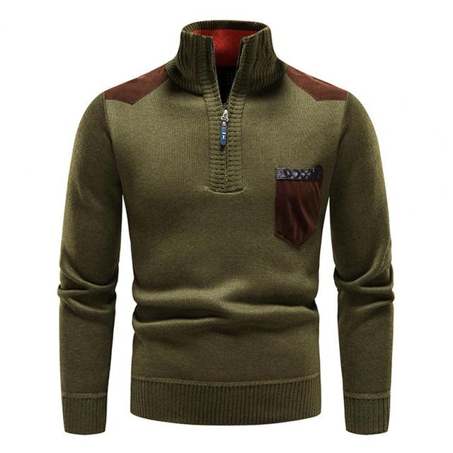 Vito Pull en Maille Homme Pull Doux, Chaud & Léger avec Coupe Ajustée Confortable, vue 4