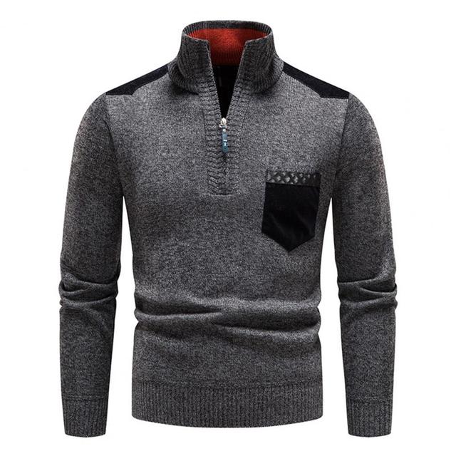 Vito Pull en Maille Homme Pull Doux, Chaud & Léger avec Coupe Ajustée Confortable, vue 2