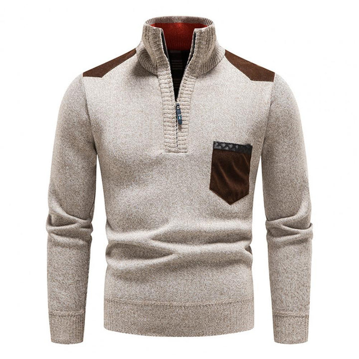 Vito Pull en Maille Homme Pull Doux, Chaud & Léger avec Coupe Ajustée Confortable, vue 5