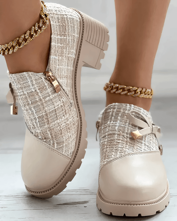 Tiana Mocassins Élégants Femme Chaussures à petit talon chics pour le travail, les événements & le confort quotidien, vue 2