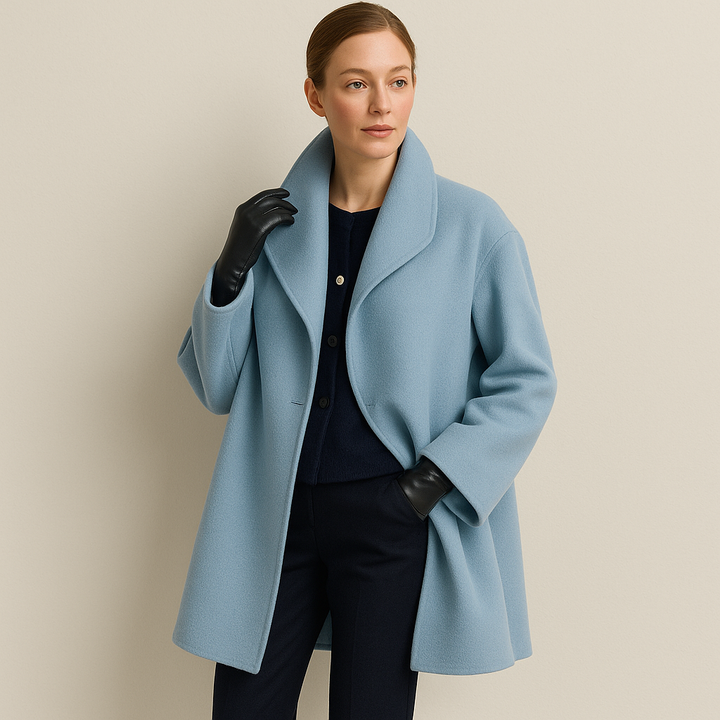 Melany Trenchcoat Femme Manteau Long Chaud au Style Classique et Coupe Élégante, vue 5