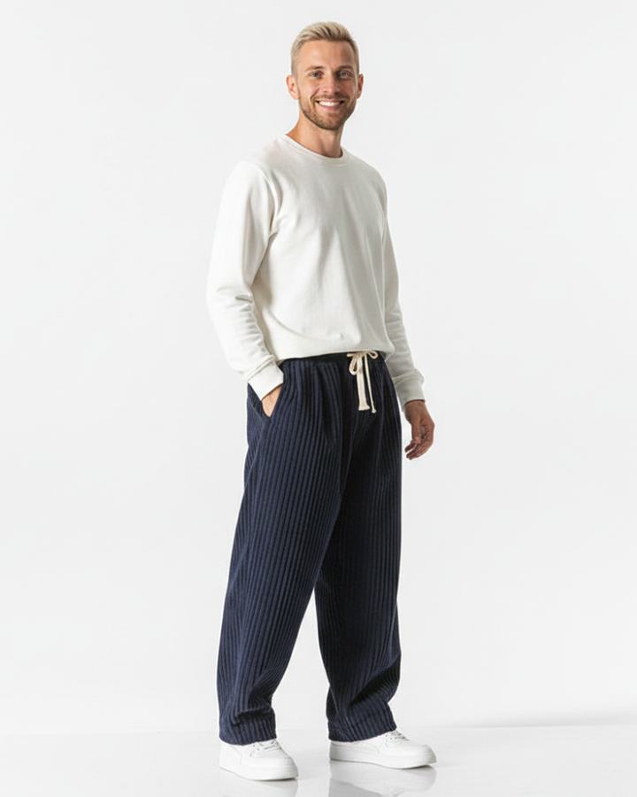 Brycen Pantalon Velours Côtelé Homme Coupe Moderne, Toucher Doux & Style Élégant, vue 2
