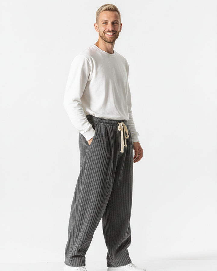 Brycen Pantalon Velours Côtelé Homme Coupe Moderne, Toucher Doux & Style Élégant, vue 4