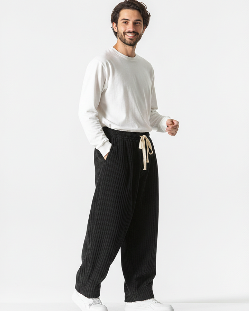 Brycen Pantalon Velours Côtelé Homme Coupe Moderne, Toucher Doux & Style Élégant, vue 3