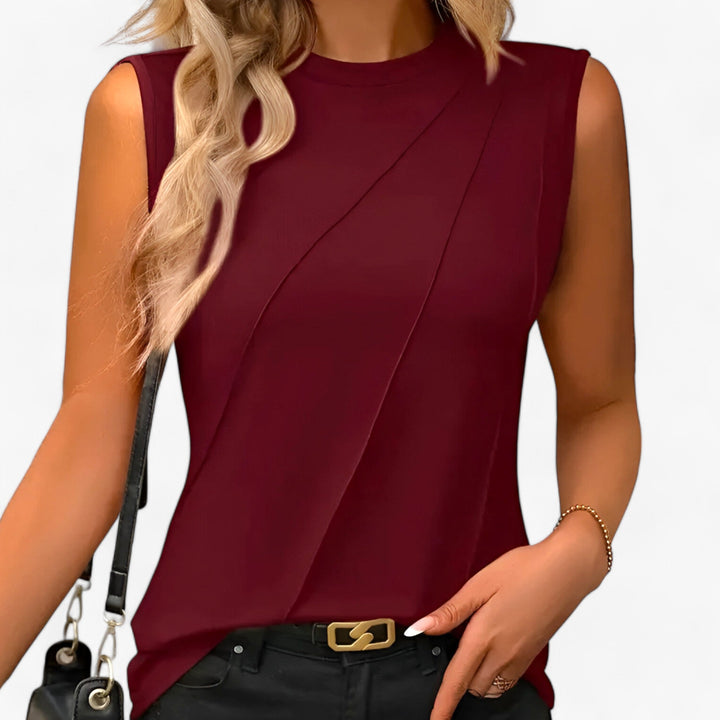 Blouse d'été chic et aérée pour temps chaud Elna