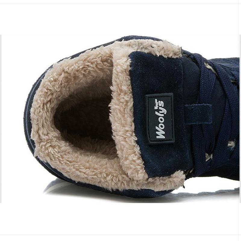 Niel Bottes d’Hiver pour Homme Design Suédine Chaud et Isolé avec Semelle en Caoutchouc à Adhérence Durable, vue 8