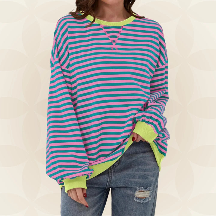 Pull en Maille Surdimensionnée pour femme, vue 4