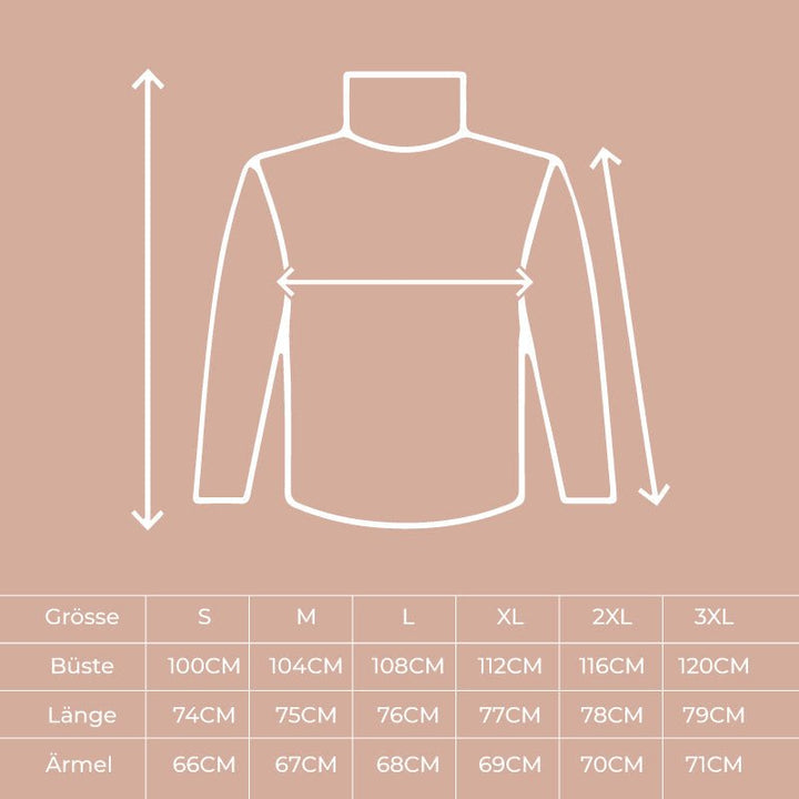 Gianna Pull à Col Roulé Femme Pull en maille doux et chaud avec coupe élégante décontractée, vue 12