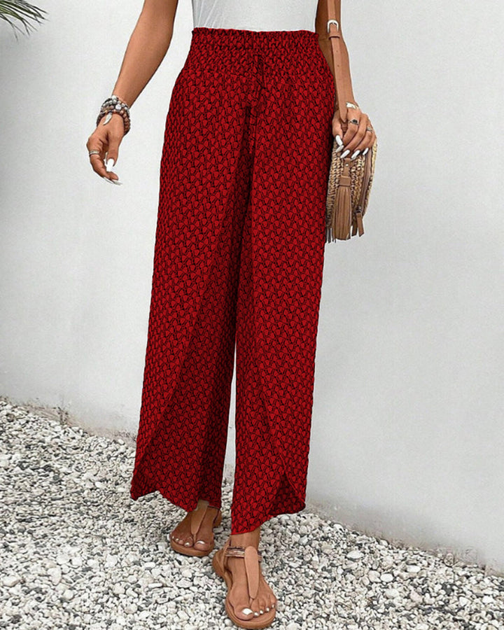 Henriette Pantalon Large Femme Taille Haute, Coupe Flatteuse & Tissu Confortable, vue 7