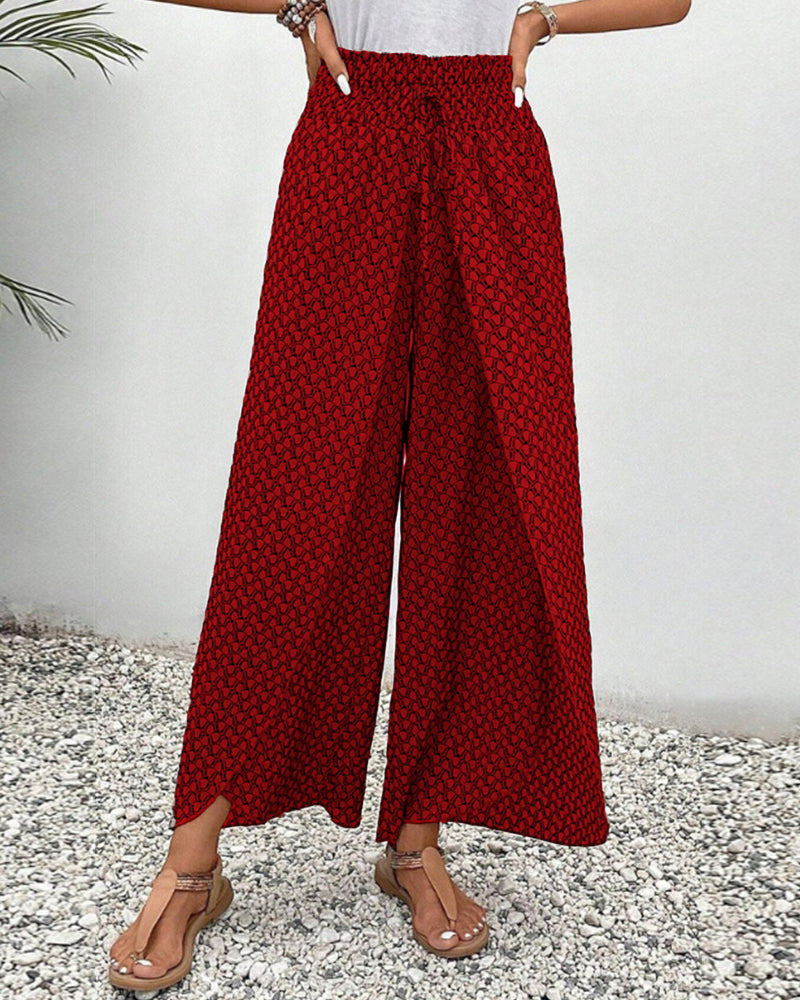 Henriette Pantalon Large Femme Taille Haute, Coupe Flatteuse & Tissu Confortable, vue 5