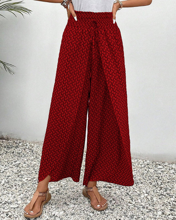 Henriette Pantalon Large Femme Taille Haute, Coupe Flatteuse & Tissu Confortable, vue 5