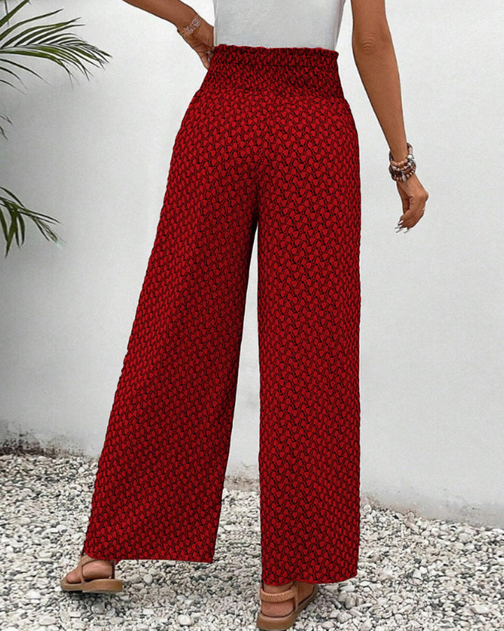 Henriette Pantalon Large Femme Taille Haute, Coupe Flatteuse & Tissu Confortable, vue 8