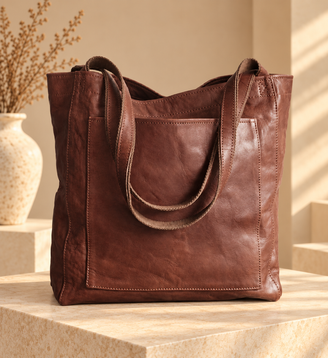 Sac Tote Femme du Quotidien – Grand Sac Porté Épaule Pratique et Élégant
