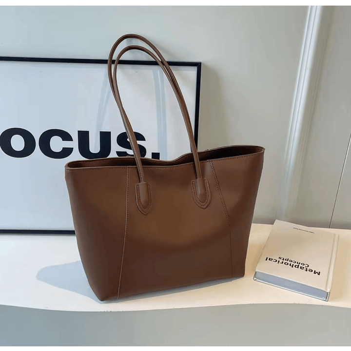 Jivika Sac à Main Femme Grand Fourre-Tout en Simili Cuir avec Compartiment Spacieux & Poches Intérieures, vue 4