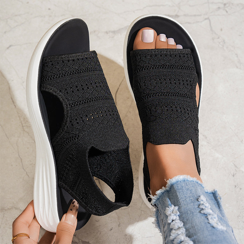 Sandales Plateformes Airées pour femme, vue 2