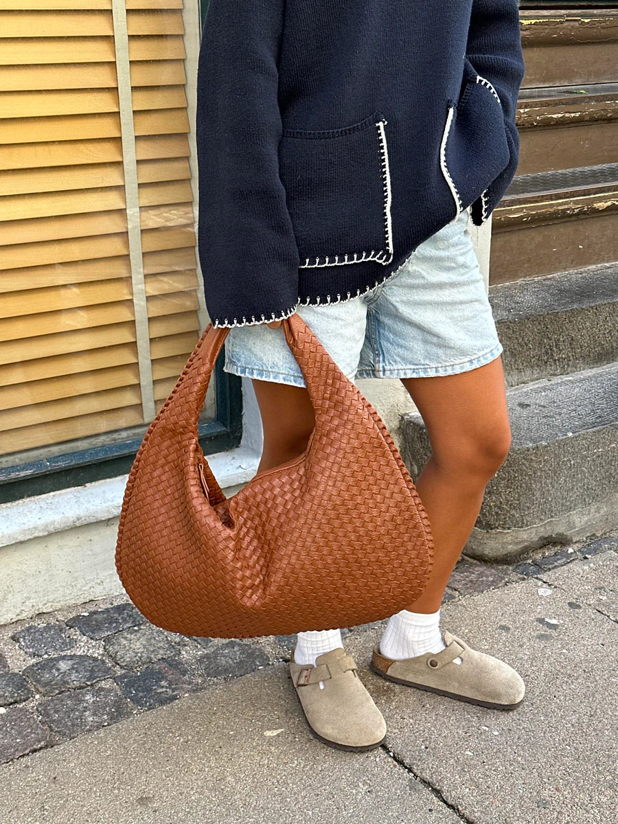 Louisa Sac Hobo Femme Tressé Élégant, Spacieux & Style Intemporel, vue 10