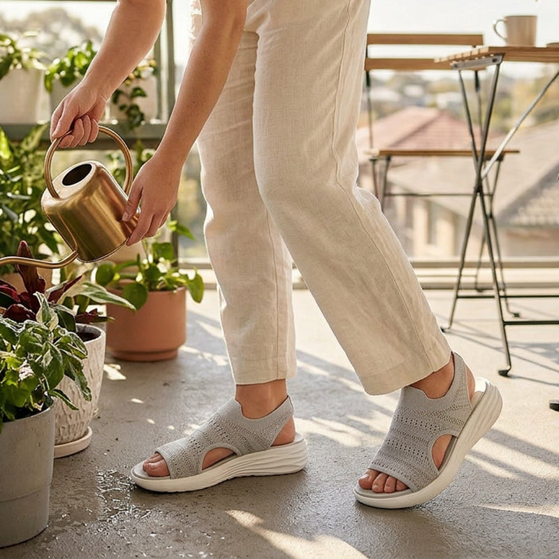Sandales Plateformes Airées pour femme, vue 9