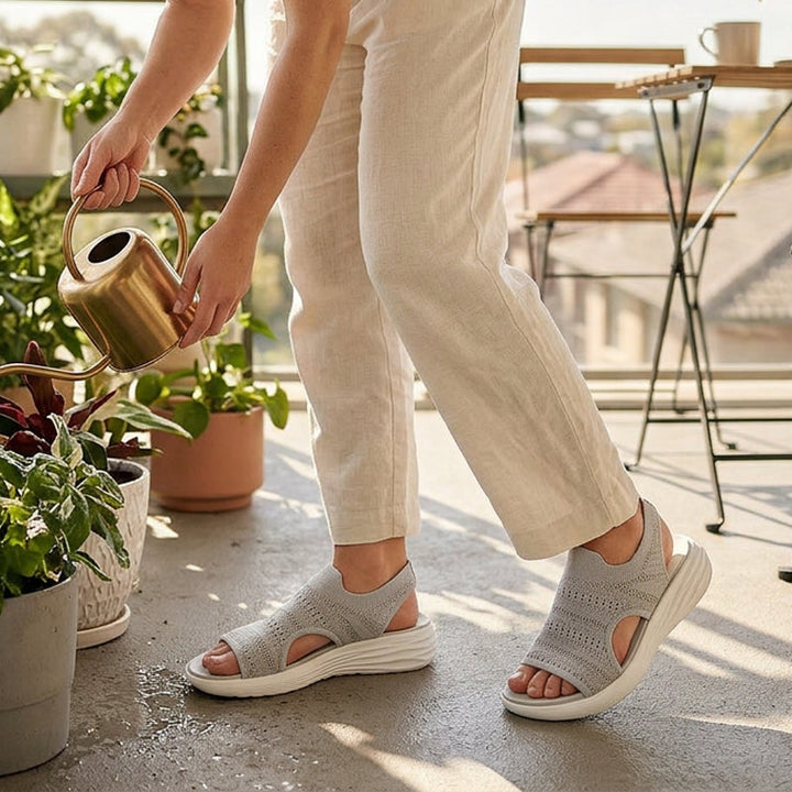Sandales Plateformes Airées pour femme, vue 9