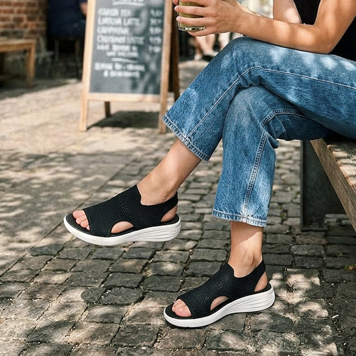 Sandales Plateformes Airées pour femme, vue 8