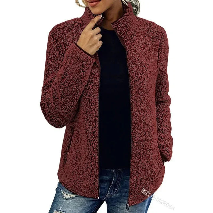 Neriah Veste Femme Polaire d’Hiver Chic & Chaude, Élégante et Confortable, vue 2