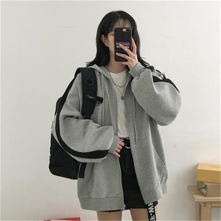 Ayleen Veste Femme Oversize à Capuche avec Poches, Style Moderne & Confortable, vue 4