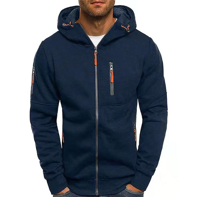Jaron Hoodie Homme Sweat à Capuche en Coton Confortable & Polyvalent au Style Moderne, vue 7