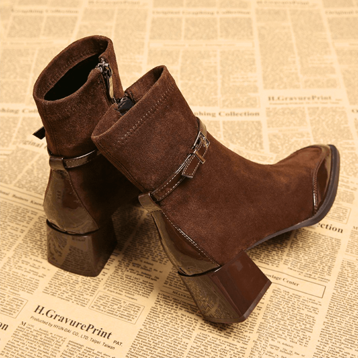 Chaussures à Bout Carré pour femme, vue 8