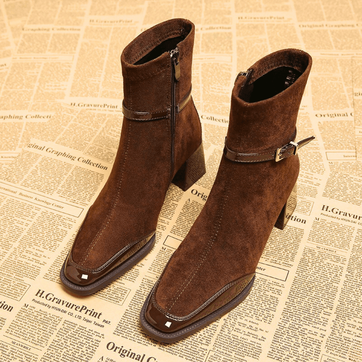 Chaussures à Bout Carré pour femme, vue 7